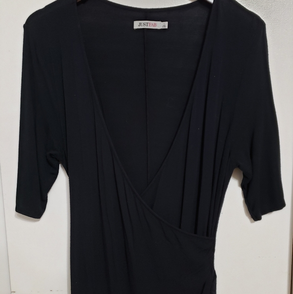 JustFab Women's Black Dress - Picture 1 of 6